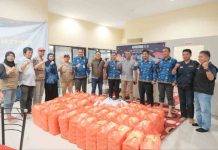 Sekwan DPRD Makassar Peduli Korban Banjir, Salurkan Bantuan di Kecamatan Biringkanaya