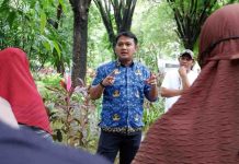 Pasca Cuaca Ekstrem, Camat Ujung Pandang Syahrial Pantau Taman Macan