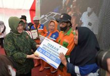 HPSN 2023, Indira Yusuf Ismail Apresiasi Petugas Kebersihan Makassar