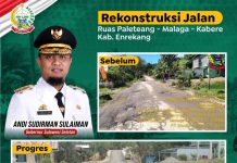 Alhamdulillah, Jalan dan Jembatan Rusak Ruas Kabere di Enrekang Segera Rampung