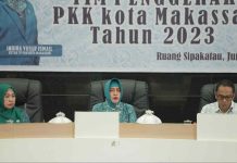 Buka Raker TP PKK Kota Makassar, Begini Titipan Indira Yusuf Ismail