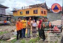 66 Rumah Rusak Akibat Angin Kencang, Gubernur Andalan Instruksikan Pemenuhan Bantuan di Pinrang
