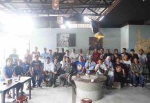 Ahmad Susanto Ngopi Bareng Serikat Pekerja Kota Makassar, Gagas Asuransi Perlindungan Pekerja