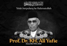 Taufan Pawe Berduka Cita Atas Wafatnya KH Ali Yafie