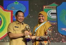 Wabup Maros Suhartina Bohari Terima UHC Award dari BPJS Kesehatan 2023