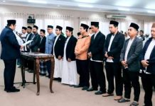 Bupati Maros Sampaikan Pesan Pada Pelantikan Panitia PHBI: Jaga Kerukunan Beragama!