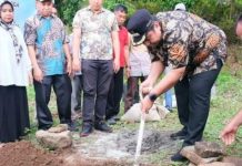 Dorong Pembangunan Wisata Puncak, Bupati Maros Resmikan Pemanfaatan Jalan Beton Sambueja-Banga