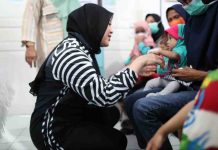 Grebek Stunting, Wawali Fatmawati Rusdi Kunjungi Dua Puskesmas