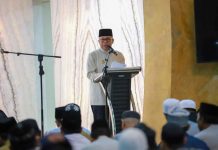 Taufan Pawe Mulai Safari Ramadan 1444 H di Masjid Terapung BJ Habibie