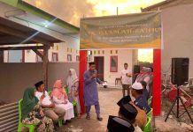 Rudianto Lallo Resmikan Sekolah TK Ah-Zahrah di Kampung Kera-kera