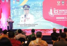 Danny Pomanto dan Bima Arya Launching Indonesia City Expo XIX