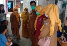 Peduli Stunting, Kapus Tamalate dan Lurah Turun Langsung Bantu Bayi Malnutrisi di Balang Baru