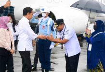 Gubernur Andi Sudirman Sambut Kunjungan Presiden Jokowi dan Ibu Negara
