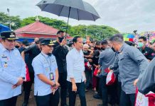 Gubernur Sulsel Dampingi Presiden Jokowi Tinjau Pasar Tramo Salewangan Maros