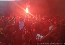 Ahmad Susanto Pendiri Ramang Mania Nonton Bareng di Kediamannya