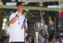 Gubernur Andi Sudirman Sulaiman Motivasi Pegawai di Apel Akbar Pasca Lebaran