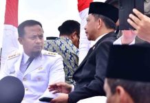 Mendagri Tito Karnavian Jadi Irup, Gubernur Andi Sudirman Ikuti Upacara Hari Otonomi Daerah di Makassar