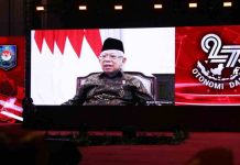 Hari OTDA XXVII, Wapres Mar’ruf Amin Minta Kepala Daerah Bangun Kolaborasi Beri Pelayanan Publik Terbaik