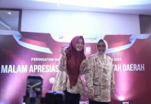 Puncak Hari Otda ke 27, Wawali Mesra Bareng Ketua TP PKK Makassar