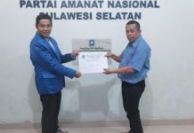 Chaidir Syam Rekrut Akbar Polo jadi Caleg Provinsi dari PAN, Diantar Istri Mendaftar