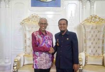 Terima Menteri dari Singapura, Gubernur Andi Sudirman Jajaki Kerja Sama