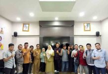Pupuk Kebersamaan, Kadis PU Makassar Silaturahmi Awak Media