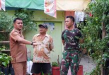 Sambut MNEK 2023, Camat Ujung Pandang Syahrial Syamsuri Benahi Longwis Bersama TNI AL