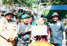 Ketua DPRD Maros Patarai Amir Hadiri Penutupan TMMD di Mallawa: Wujud Sinergitas TNI dan Pemerintah