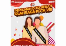 Dibuka Pendaftaran Pemilihan Duta Pekan Olahraga Kota VIII Makassar 2023, Simak Selengkapnya