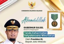 Dapat Satyalancana Wira Karya dari Presiden Jokowi, Ini Prestasi Andi Sudirman