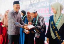 Penamatan Pondok Pesantren Raudhaturrasyidin, Ketua DPRD Maros Patarai Amir: Santri Adalah Aset Bangsa