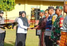 Wakil Bupati Maros Suhartina Bohari Hadiri Apel Serentak, Ini Tujuannya