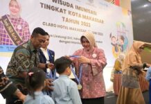 Wisuda Imunasi 222 Balita, Begini Pesan Bunda PAUD Kota Makassar