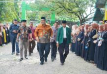 Hadiri Penamatan dan Temu Alumni, Bupati Maros Chaidir Suntik Yayasan Pendidikan Darul Ulum Amessangeng