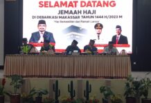Bupati Maros Chaidir Syam Sambut Jamaah Haji Kloter Tiga, Semoga Kembali Sebagai Haji Mabrur