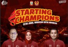 KONI Makassar Launching Maskot Porkot Makassar Tahun 2023 di MaRI, Ini Jadwalnya