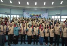 Jadi Narasumber Pembekalan Mahasiswa KKN Tematik Unhas, Indira Yusuf Ismail Paparkan Peran PKK