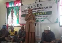 Anggota DPRD Maros Fraksi PKB Hj. Muliati Siap Perjuangkan Aspirasi Warga Pabbentengan