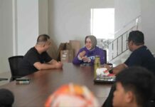 Indira Yusuf Ismail Tinjau Kantor Baru Perbasi Makassar, Begini Pesanannya