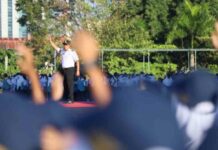 5 Ribu Pelajar SMP Makassar Apel Akbar, Danny Pomanto Ajak Perangi Empat Hal Berbahaya Ini