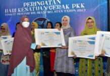 HKG PKK Tingkat Provinsi Sulsel, TP PKK Makassar Sukses Boyong 7 Juara