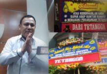 Buntut OTT Basarnas, Pimpinan KPK Diteror dan Dikirimi Papan Bunga, Firli Bahuri: Apapun Resikonya Kami Hadapi