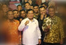 Ikut Jalan Santai Anti Mager di Makassar, Prabowo Mau Belajar Cara Gubernur Andi Sudirman Majukan Pembangunan