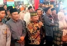 Ribuan Masyarakat Jawa Desa Telaga Jernih Secanggang Apresiasi Vidcon Bersama Ganjar