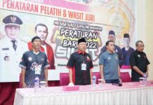 Penataran Pelatih dan Wasit Juri Pencak Silat, Ketua KONI Makassar Ahmad Susanto Titip Beberapa Hal Penting