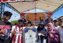 Cerita Ernawati, Istri Buruh Dapat Hadiah Umrah Jalan Sehat Anak Rakyat Bersama Rudianto Lallo