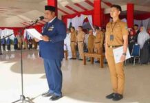 Apel Penghormatan Bendera Lingkup Pemkab Maros, Berikut Deretan MoU Terjalin