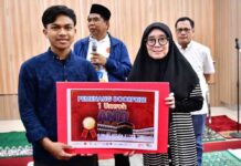 Pemenang Undian Jalan Sehat Sulsel Anti Mager Terharu, Ini Alasannya