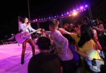 2 Jam Govinda dan Lobow Hangatkan Panggung Festival F8 Makassar