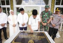 Gubernur Sulsel Resmikan Masjid Akbar Lappariaja, Andi Sudirman Ajak Masyarakat Makmurkan Masjid